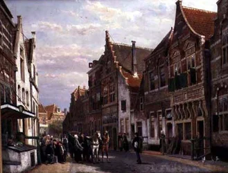 Oudewater (olja på duk)