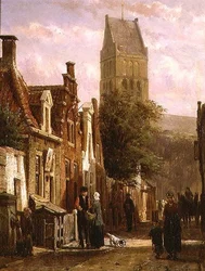 Gatubild i Bolsward