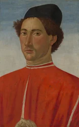 Porträtt av en man, ca. 1481-82.
