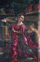 Prinsessan, detalj från St George and the Princess (eller St George and the Dragon)