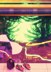 Neon – en oas vid poolen
