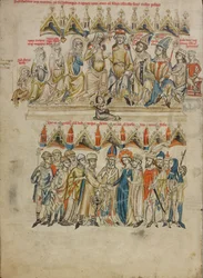 Familjen till Berthold VI; Sankt Hedwigs och Heinrichs bröllop