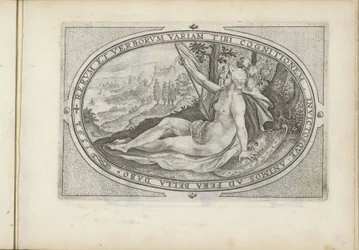 Minerva Gudar och gudinnor involverade i domen i Paris (serietitel)