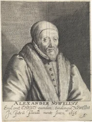 Porträtt av Alexander Nowell