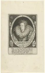Porträtt av Elizabeth I Tudor Royal English (serietitel)