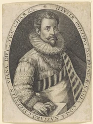 Porträtt av Philip William, Prince of Orange
