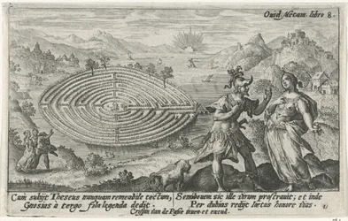 Theseus en Ariadne Metamorfosen van Ovidius (serietitel)