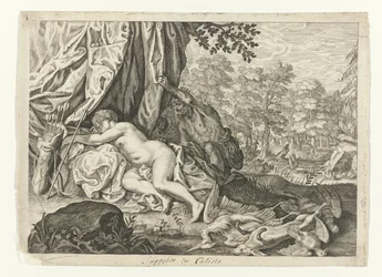 Jupiter och Callisto Metamorfosen van Ovidius (serietitel)
