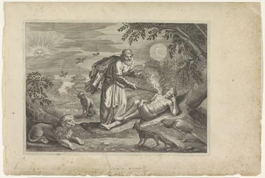 Prometheus skapar den första människan Metamorphoses of Ovid (serietitel)