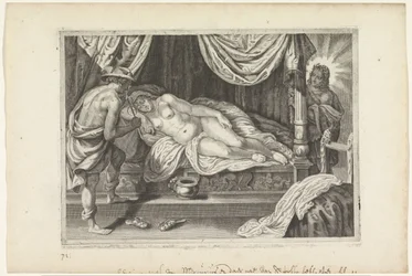 Apollo och Merkurius besöker Chione Metamorfosen van Ovidius (serietitel)