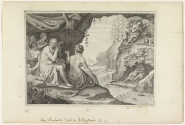 Polyphemus och Acis älskar Galatea Metamorphoses of Ovid (serietitel)