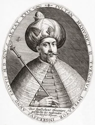 Mehmed III. Sultan, Osmanska riket. Porträtt.