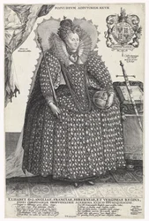 Porträtt av drottning Elizabeth I av England, c.1603