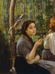 Confidences, av Cristiano Banti, detalj