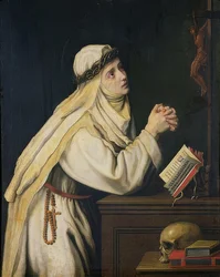 Den heliga Katarina av Siena (1347-80). Omkring 1620
