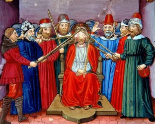 Törnekröningen (c.115v). 1476