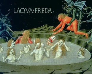 Fol.154r The Last Judgement: The Pain of Hell (vellum)