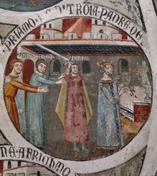 Priamos död för Pyrrhus hand,