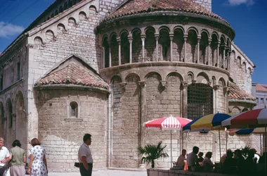 Kyrkan Sveti Krsevan, byggd 1175