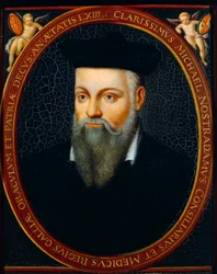Porträtt av Michel de Notre Dame kallad Nostradamus (Saint-Remy-de-Provence