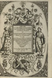 Titelsidan för Provences historia och krönika, 1614