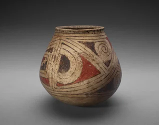 Burk (Olla) med geometriska mönster, Casas Grandes