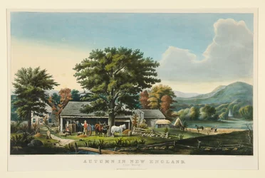 Höst i New England: Cidertillverkning