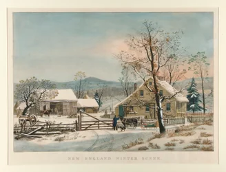 New England vinterscen