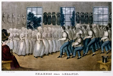 Shakers nära Libanon, c1870