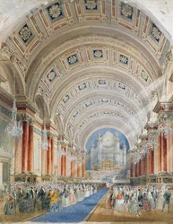 Interiörperspektiv, Leeds Town Hall