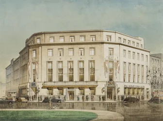 The Royal Insurance Company, Plymouth, designad av design av Thomas Smith Tait