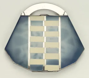 Princess Handbag Powder Compact, tjeckiskt, 1930-tal