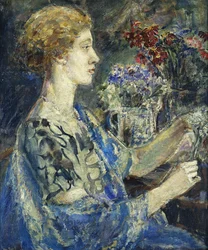 Porträtt av Dame Flora Robson