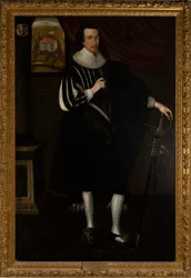 Sir Edward Bisshopp Kt, 2nd Bt. Av Parham (1602-1649)