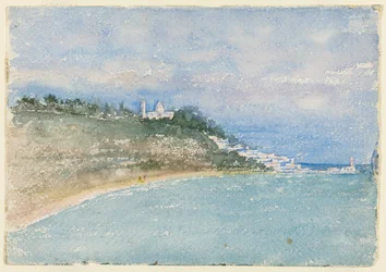 Point West of Algiers, Nordafrika, Reseskiss, 1896.