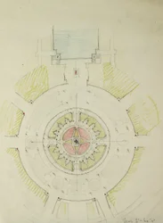 Potomac Round Point, Washington D.C., Planskiss, 1909.