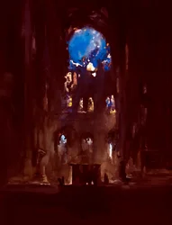 Notre-Dame interiör