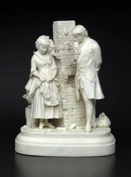Joes Farewell, designad 1872-73 (oglaserat porslin)