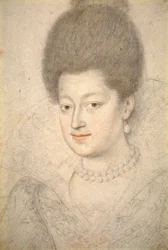 Porträtt av Gabrielle d