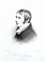 John Constable, 20 år, graverad av Thomas Herbert Maguire