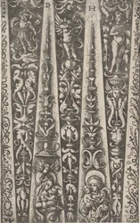 Design för kanalerna av riflad pansar, ca. 1515.