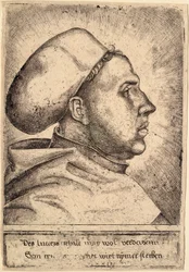 Porträtt av Martin Luther
