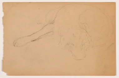 Teckning, Miol (en pekare), ca 1862