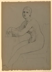 Ritning, Mrs Cortland DePeyster F, 1881