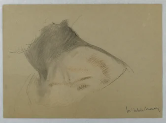 Teckning, studie till "Tribute Money", 1852
