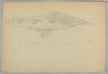 Landskapsskiss, Mount Desert, Maine