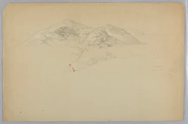 Landskapsskiss, Mount Desert, Maine