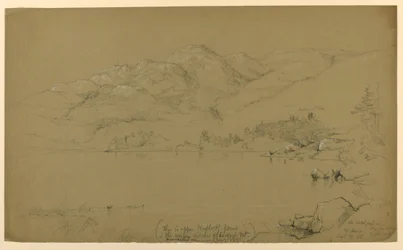 Landskapsskiss, Mount Desert, Maine