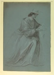 Mrs. Sheppard Gandy Sittande