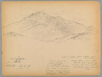 Mt Lafayette från Oak Hill, Littleton, New Hampshire